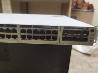 سويتش سيسكو Cisco Catalyst 9300  48 port POE