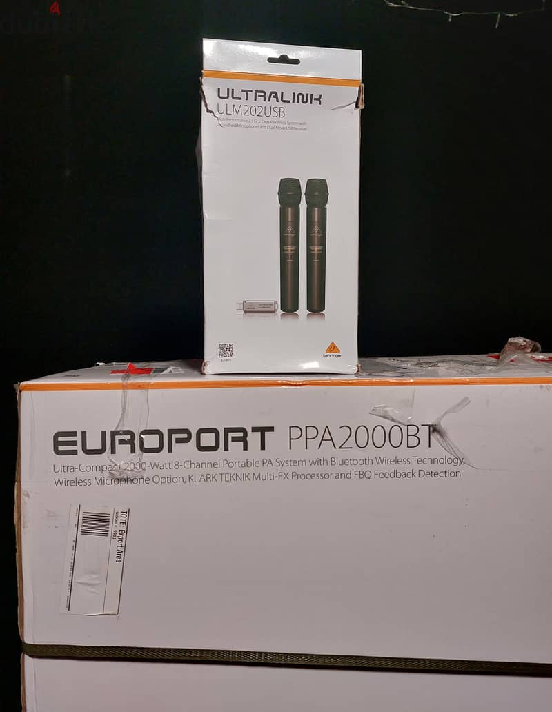 BEHRINGER EUROPORT PPA2000BT 8