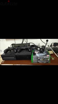 Xbox one Tara + kinect+سماعه اصليه