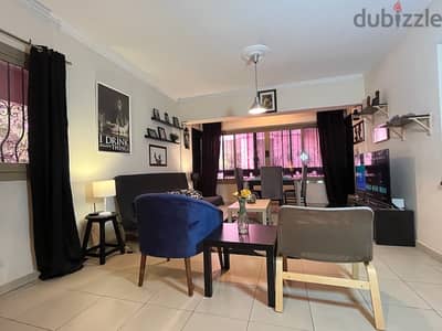 Luxury furnished apartment for families in Maadi, daily rent 2000 EGP.