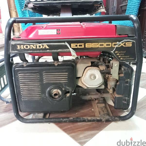 مولد كهرباء  HONDA EG6500CXS بيشغل 3 تكييف وكل اجهزة المنزل مارش 0