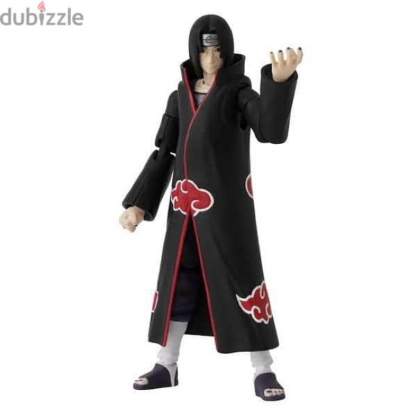 Bandai Anime Heroes Naruto Shippuden Itachi Uchiha Action Figure 0