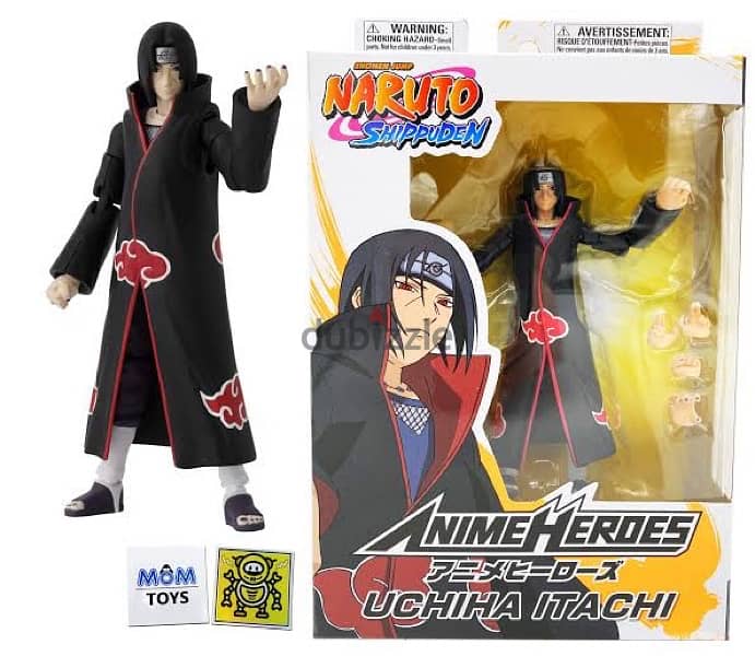 Bandai Anime Heroes Naruto Shippuden Itachi Uchiha Action Figure 3