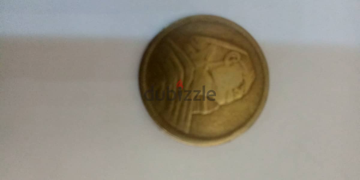 مجموعة تذكارية_ من 6 عملات معدنية نحاسية_ اصدار جمهورية مصر 1958 2