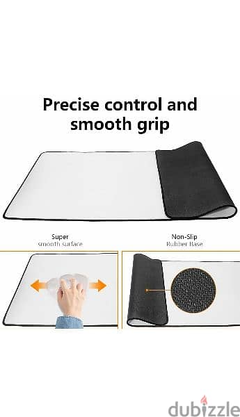 White Mouse pad ( 900mm x 400mm ) 0