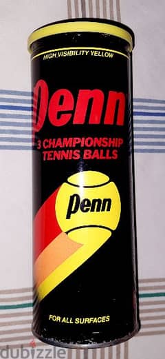 كرات التنس الامريكيه PENN  لكل انواع الملاعب ، خصم إضافي 10% اليوم