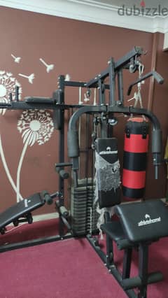 MultiGym Home with Punching Bag 0