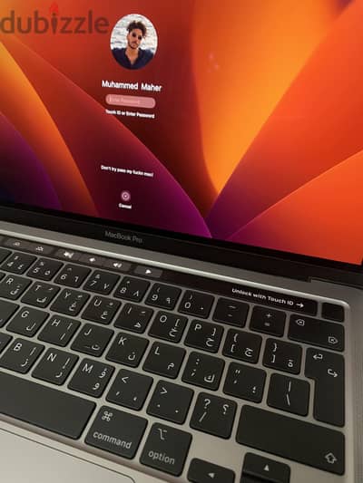 Macbook Pro M1 Touch Bar 13.3 inch