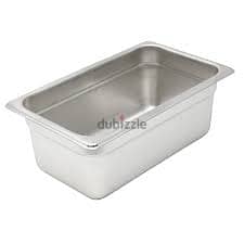 23 Commercial Stainless Steel 1/4 Insert Pans