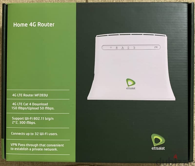 Etisalat Home 4G router راوتر اتصالات - اكسسوارات و قطع غيار كمبيوتر ...