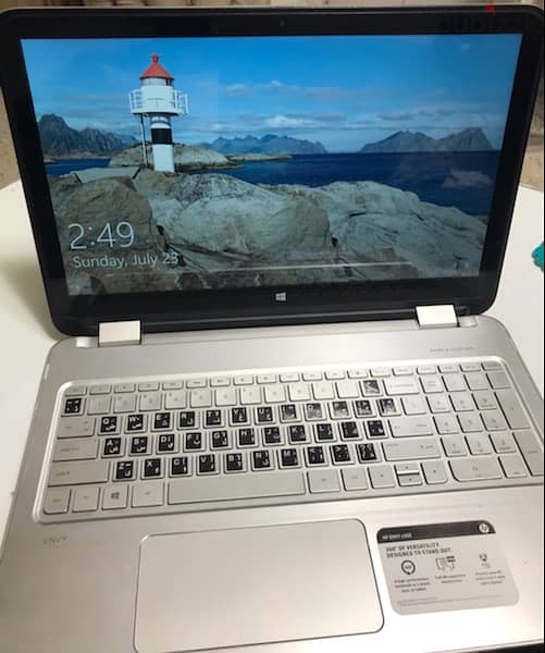 لاب توب Laptop HP Envy 360 touch screen 6