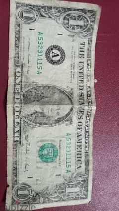 واحد دولار امريكى قديم