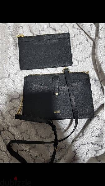 dkny original . . 100%leather 4