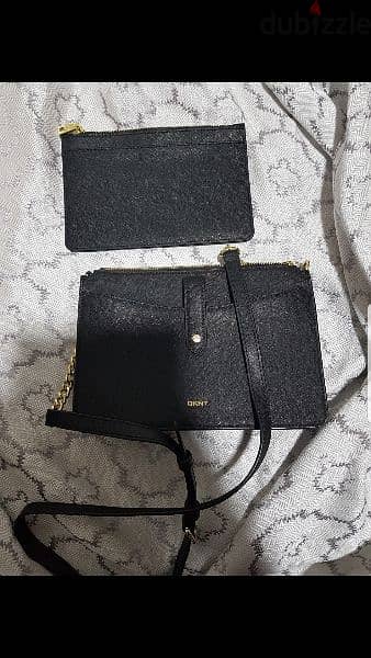 dkny original . . 100%leather 5