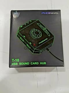 Phoinkas Sound Card USB Hub