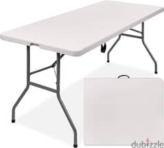 ‎ترابيزه قابله للطي صناعة أسبانية | Folding Table (183 cm x 76 cm) (He