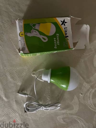 كشاف طوارئ يعمل usb ع الموبايل او اى usb