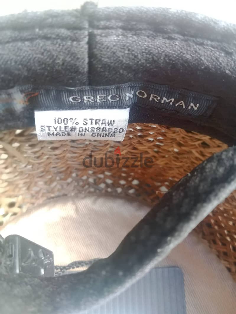 Greg Norman straw hat 7