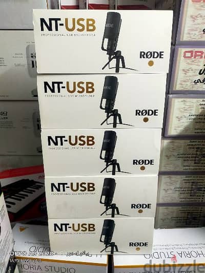 ميكرفون رود كوندنسير NT USB جديد متبرشم