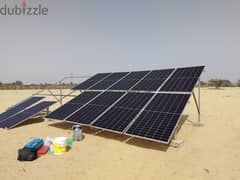 تنفيذ محطات الطاقة الشمسية