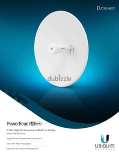 Ubiquiti PowerBeam AC Gen2 5 GHz PBE-5AC-Gen2 High Performance AirMAX ...