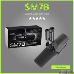 Shure SM7b Podcast Microphone (Black) 0
