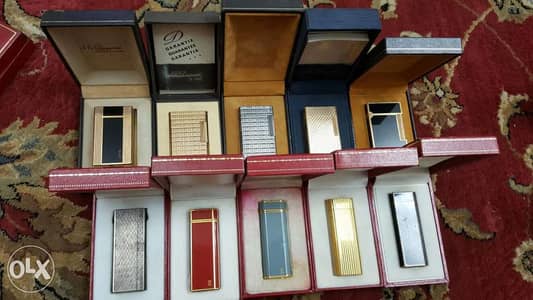 شراء ولاعات ديبونت و كارتير
