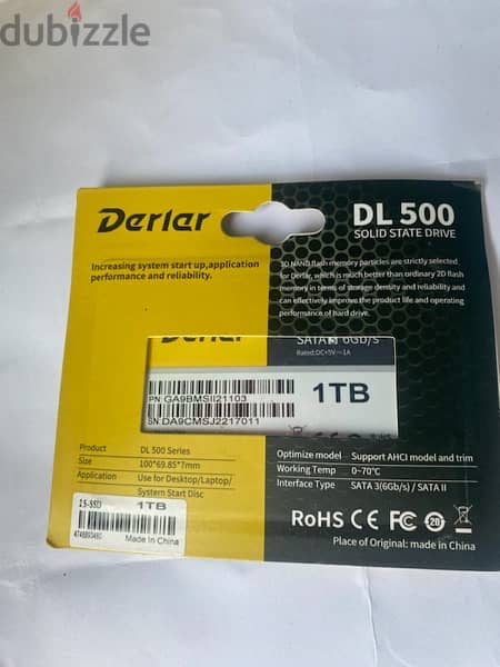 Hard disk derler 1 TB imported from USA هارد ديرلر واحد تيرا مستورد 1