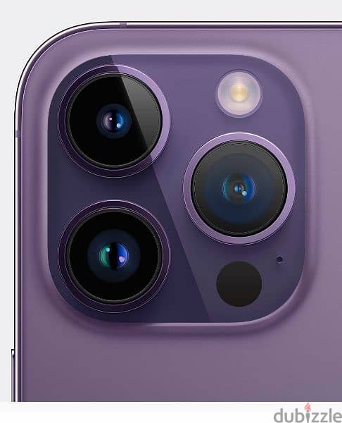 512GB iPhone promax 14 purple +  original cover&screenسعرة الاصلي70000 3