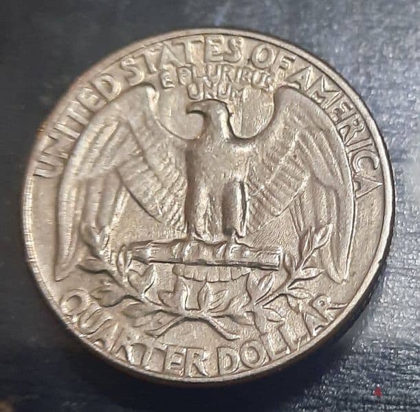 1966 Liberty Quarter Dollar US Coin No Mint Mark Good Condition 1