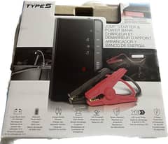 Type S Portable Jump Starter & Power Bank with Emergency