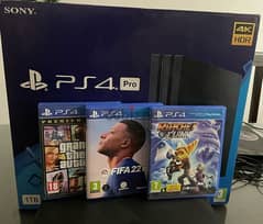 Playstation 4 Pro 1 Tb 4K HDR Used