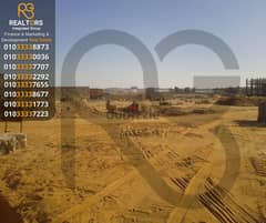 ارض 408م للبيع بالريفيرا سيتي طريق مصر اسكندرية الصحراوي موقع مميز