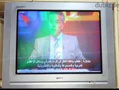 تليفزيون الوان  جولدي  ٣٤ بوصه بالريموت  بتاعه الاصلي