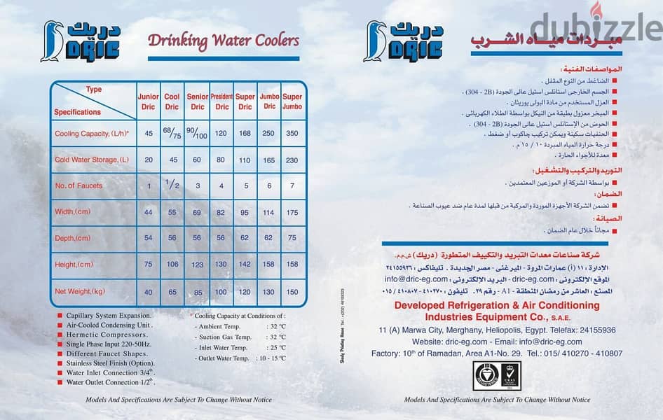 مبرد مياه (دريك) الأكثر أنتشارا فى مصر -المبرد مصمم للخدمة الشاقة . 7