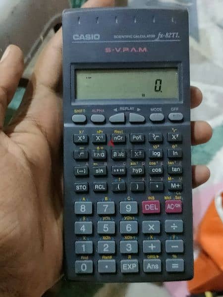 Casio calculator 0