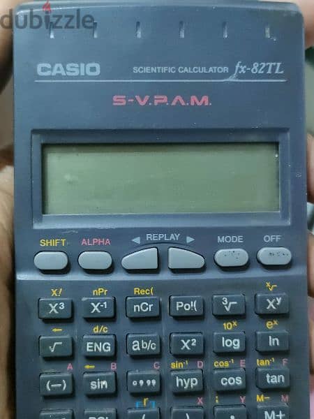 Casio calculator 1