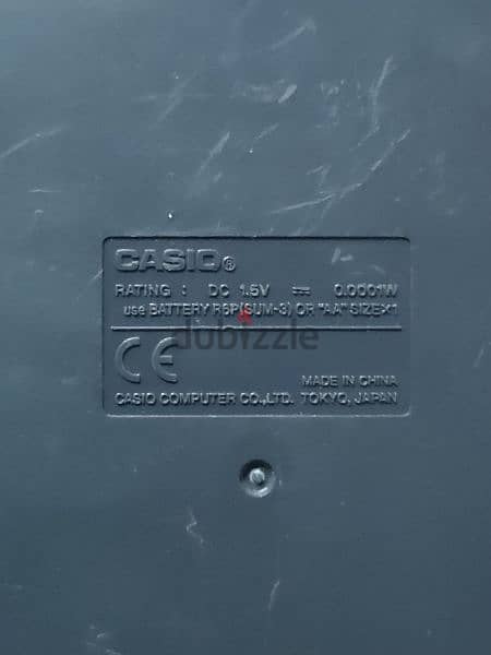 Casio calculator 2