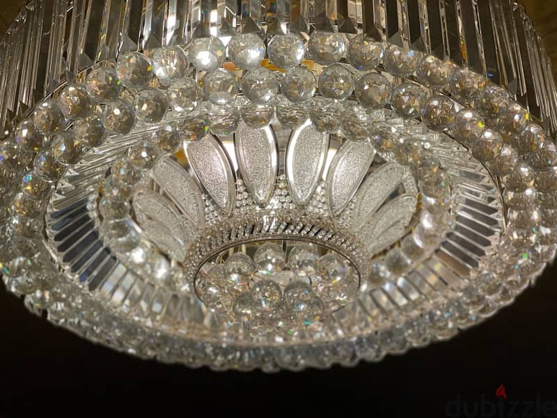 crystal chandeliers نجفه كريستال جديده 2