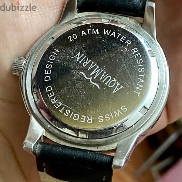 Aqua Marin Quartz 45mm Watch 3