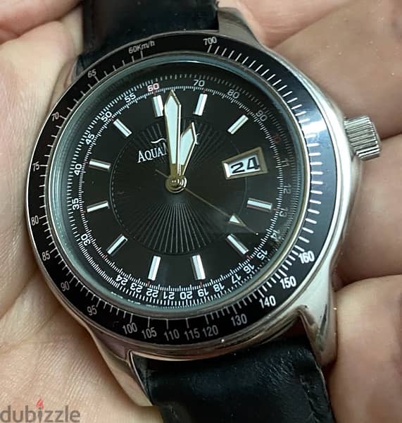 Aqua Marin Quartz 45mm Watch 6