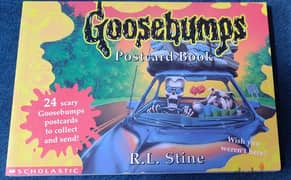 Goosebumps PostCard book 1996 صرخة الرعب كتيب كروت بوستال 0