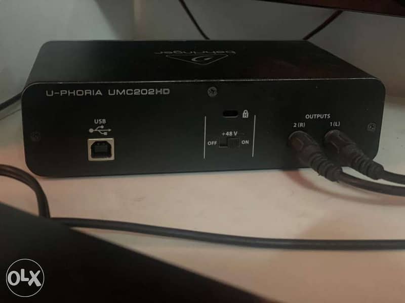 Behringer Audio Interface Umc202hd 2