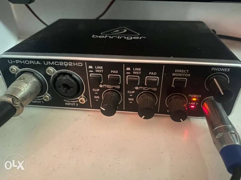 Behringer Audio Interface Umc202hd 4