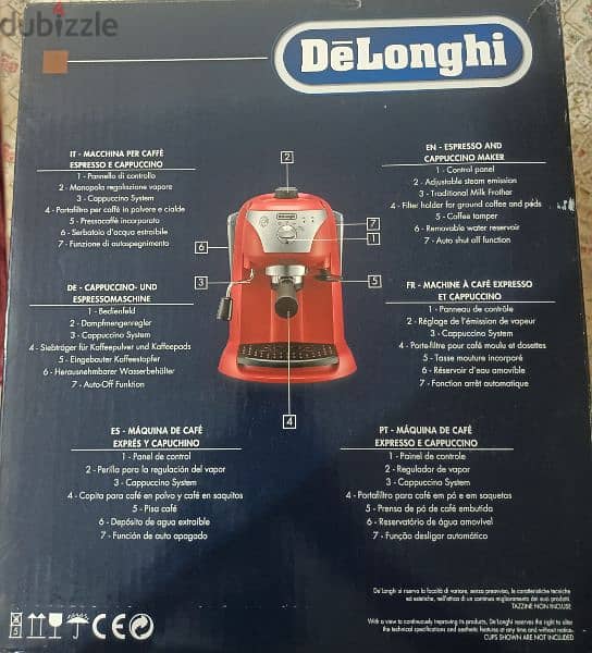 ماكينة قهوة ديلونجي 1