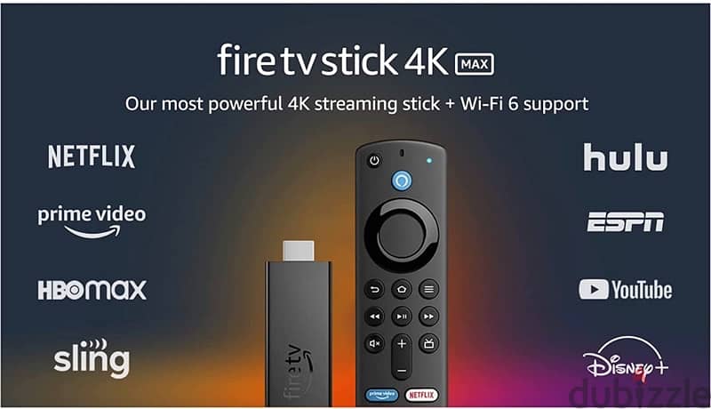 Fire TV Stick 4K Max streaming device, Wi-Fi 6, Alexa Voice Remote 0