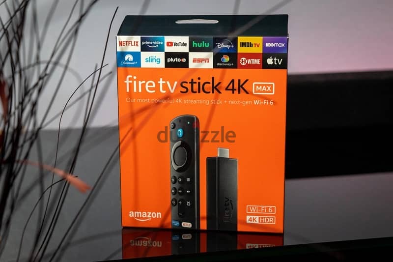 Fire TV Stick 4K Max streaming device, Wi-Fi 6, Alexa Voice Remote 4