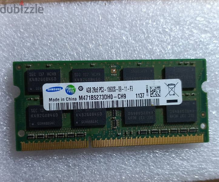 Samsung RAM 4G - DDR3 0