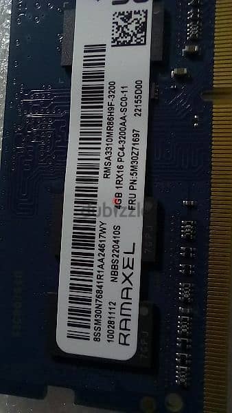 4G RAM DDR4, 3200 MHz Speed 1