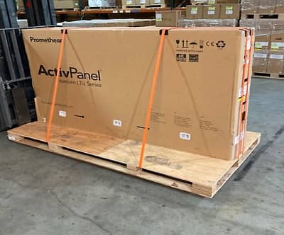 Promethean smart board with Android  75" AP7 شاشة تفاعلية بروميثيان